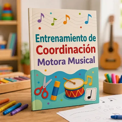 Portada del libro Práctica de Motricidad Fina Musical