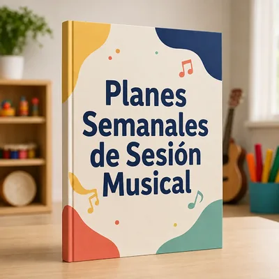 Portada del libro Planes Semanales de Sesión Musical