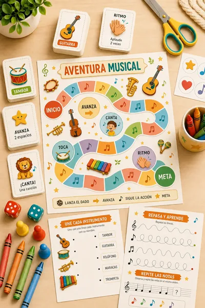 Juego de Aventura Musical